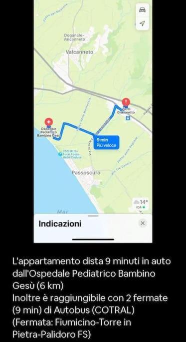 La Casetta Di Palidoro Eksteriør billede